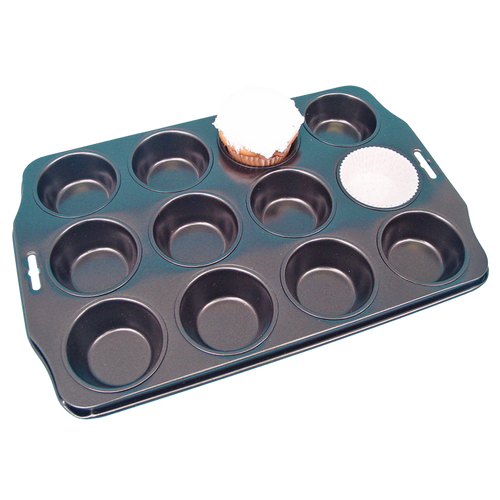 Daily Bake 12 Cup Non Stick Patty Cake Pan