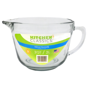 Kitchen Classics 2L Glass Batter Bowl