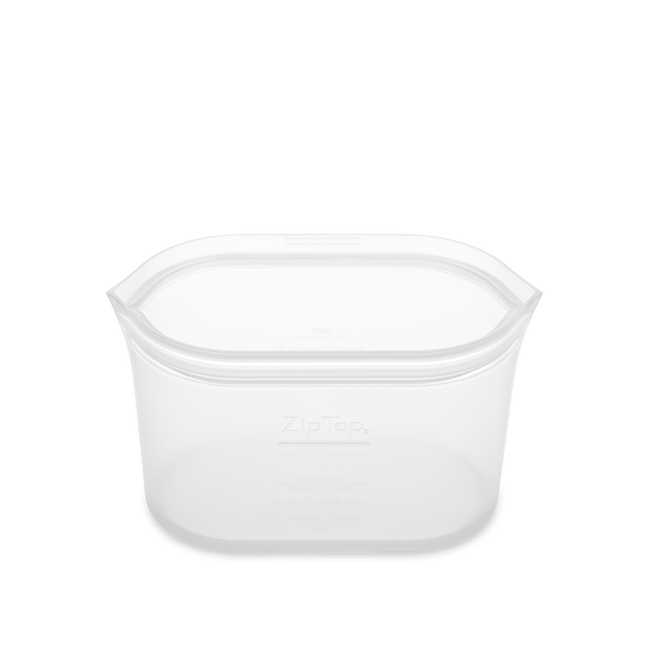 Zip Top 473ml Small Frost Colour Zip Top Reusable Container