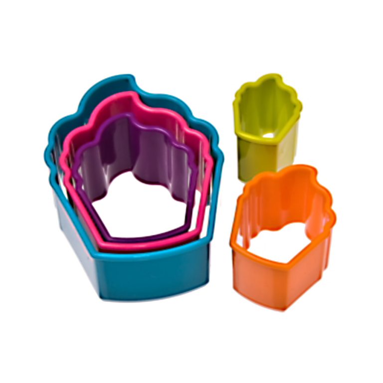 Appetito Cupcake Cookie Cutter Set Of 5 - Have To Have It NZ