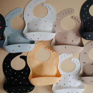 Mushie Light Shell Silicone Bib - Have To Have It NZ