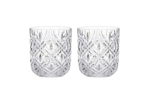 Davis & Waddell Fine Foods Deluxe Double Old Fashion Tumbler Set of 2 - Have To Have It NZ