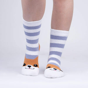 Hey Corgeous Sock It To Me Women's Slipper Socks - Have To Have It NZ