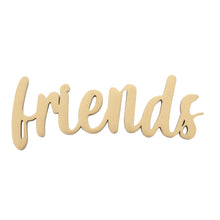 Load image into Gallery viewer, Wooden Champagne Gold Friends Magnet - Have To Have It NZ