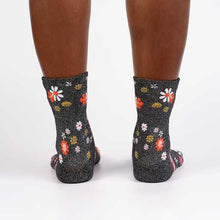 Load image into Gallery viewer, Flower Power Sock It To Me Women&#39;s Turn Cuff Crew Socks - Have To Have It NZ
