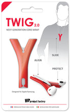 Load image into Gallery viewer, Twig Red Headphone Organiser