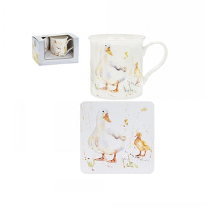 Country Life Duck Mug & Coaster Gift Boxed Set - Have To Have It NZ