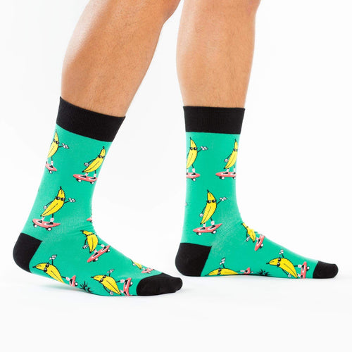 Mens skater novelty socks