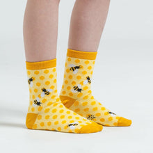 Load image into Gallery viewer, Sock It To Me Bees Knees Kids Crew Socks - Pack of 3 - Have To Have It NZ