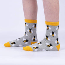 Load image into Gallery viewer, Sock It To Me Bees Knees Kids Crew Socks - Pack of 3 - Have To Have It NZ