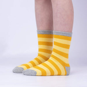 Sock It To Me Bees Knees Kids Crew Socks - Pack of 3 - Have To Have It NZ