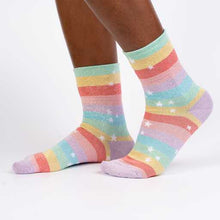 Load image into Gallery viewer, Stay Golden Sock It To Me Women&#39;s Turn Cuff Crew Socks - Have To Have It NZ