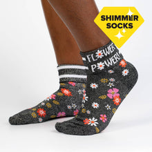 Load image into Gallery viewer, Flower Power Sock It To Me Women&#39;s Turn Cuff Crew Socks - Have To Have It NZ