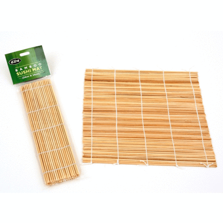 Bamboo Sushi Mat 24x24cm - Have To Have It NZ