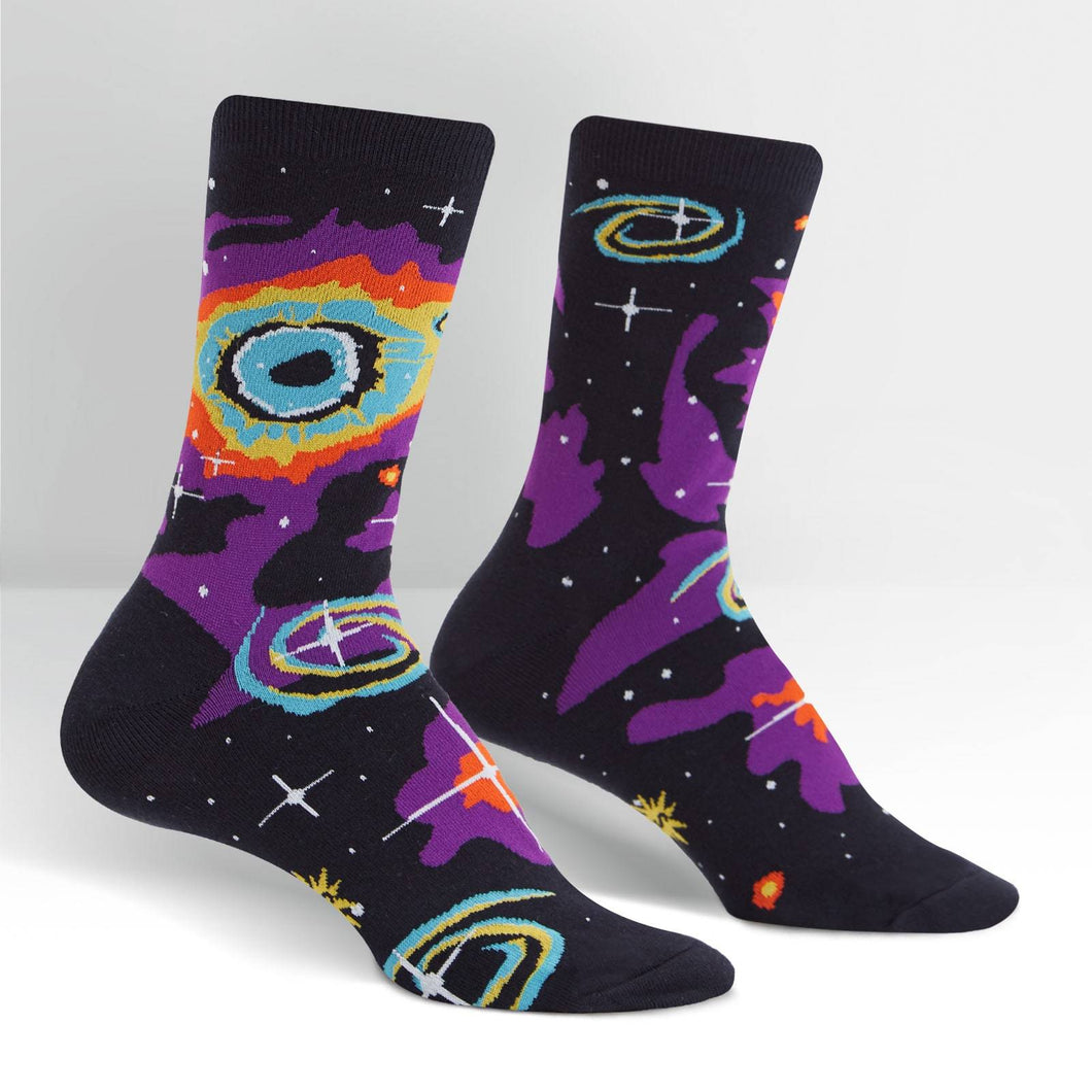 Helix Nebula Sock It To Me Women's Novelty Socks