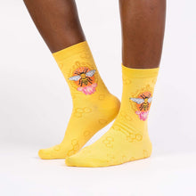 Load image into Gallery viewer, Queen Bee Sock It To Me Women&#39;s Crew Sock - Have To Have It NZ