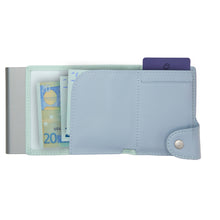 Load image into Gallery viewer, C-Secure RFID Aqua/Ice Leather Wallet With Coin Purse - Have To Have It NZ