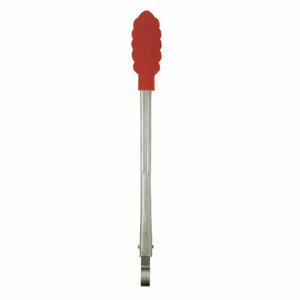 Cuisipro 24cm Red Silicone Locking Tongs - Have To Have It NZ