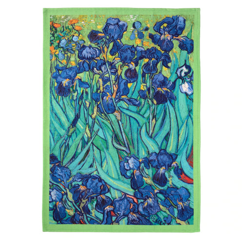 Modgy 100% Cotton Van Gogh Irises Tea Towel - Have To Have It NZ