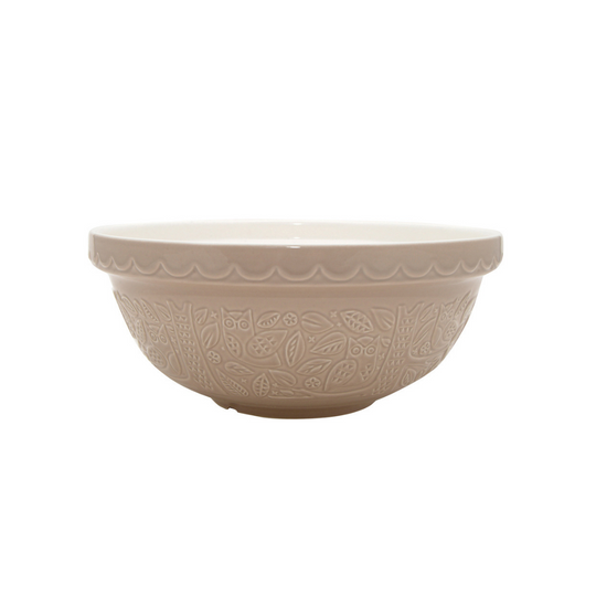 Mason & Cash In The Forest 26cm Ceramic Stone Owl Embossed Mixing Bowl - Have To Have It NZ