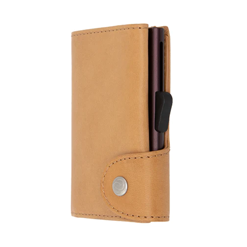 C-Secure Saddle RFID XL Leather Wallet With Coin Purse - Have To Have It NZ