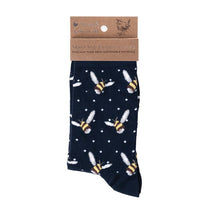 Load image into Gallery viewer, Wrendale &#39;Busy Bee&#39; Bee Socks &amp; Gift Bag - Have To Have It NZ