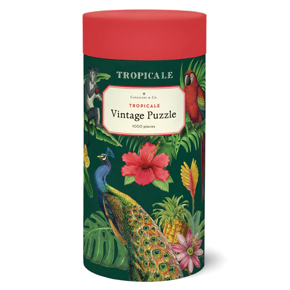 Cavallini & Co Tropicale 1000Pce Vintage Puzzle - Have To Have It NZ